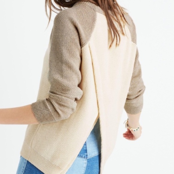 Madewell Province Cross-Back Pullover Sweater - Picture 2 of 2